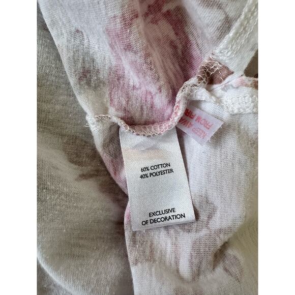 Laura Ashley Floral Pink Longsleeve Pajama Set Sz. Large - Picture 8 of 13